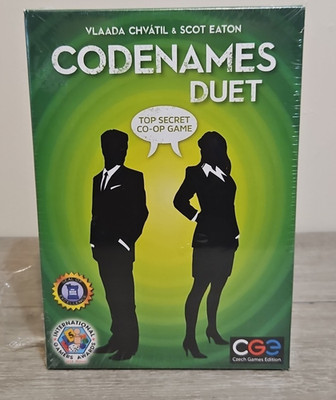 Codenames Duet Co-Op Card Game By Czech Games - NEW