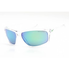 Nike Men's Sunglasses Clear/Grey Rectangular Shape Frame ADRENALINE M EV1113 901