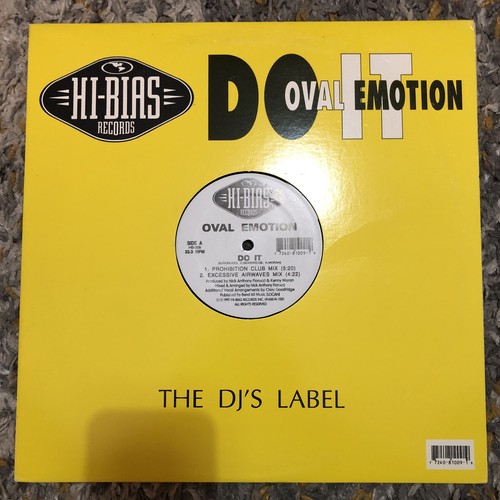 Oval Emotion - Do It - Used Vinyl Record 12 - 31 - N4593z