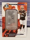2025 Panini Impeccable Football Shedeur Sanders Silver Oz Rookie Shield /35 No10