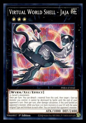Virtual World Shell - Jaja PHRA EN042 Yu-Gi-Oh! Phantom Rage Common NM