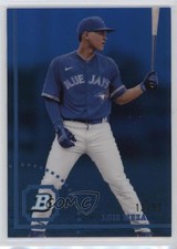 2022 Bowman Heritage Chrome Prospects Blue Refractor 13/99 Luis Meza 0zk4