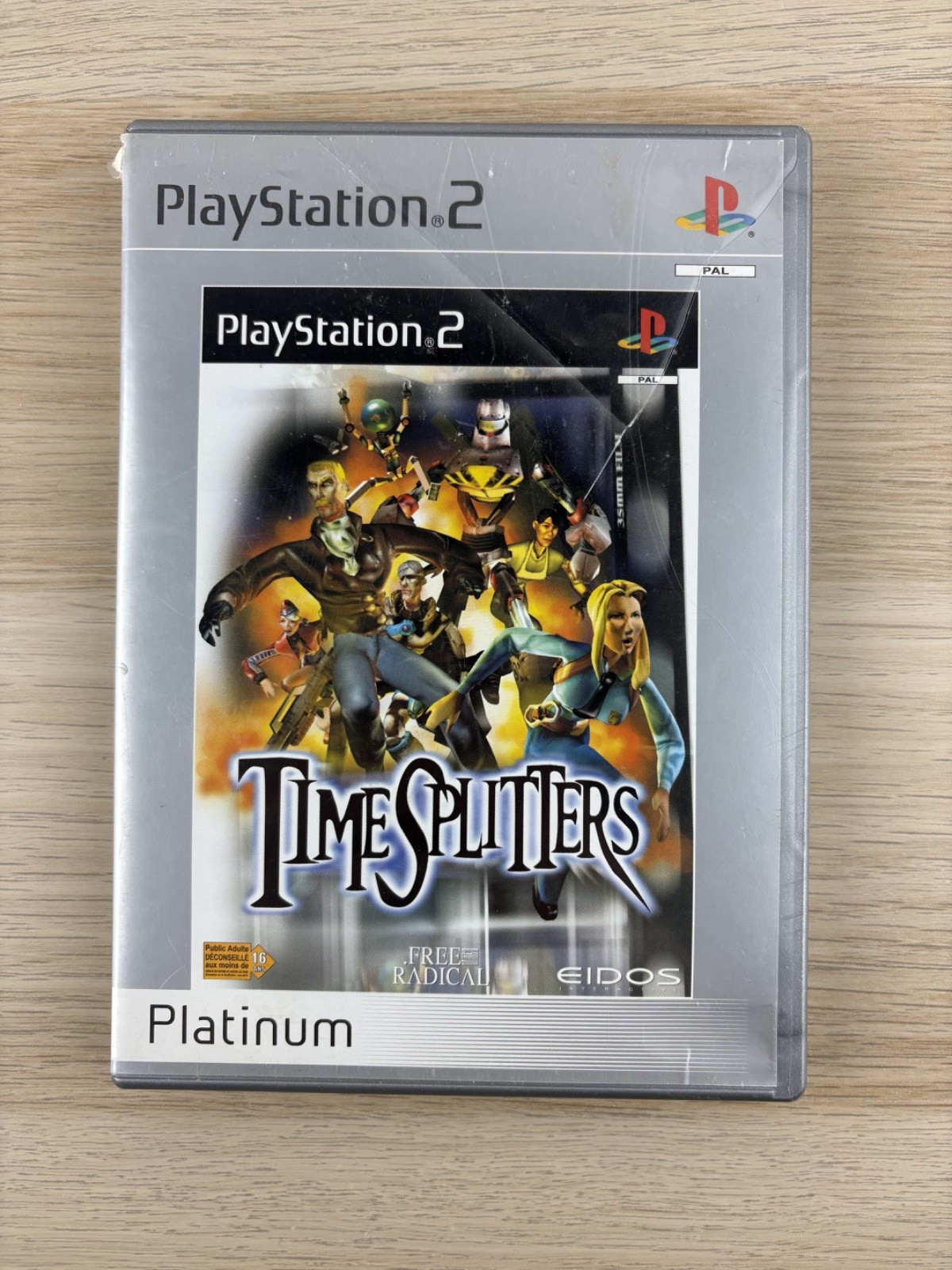 TIME SPLITTERS Platinum Playstation 2 Version PAL FR Jeux Vidéo Rétro Play 2 PS2