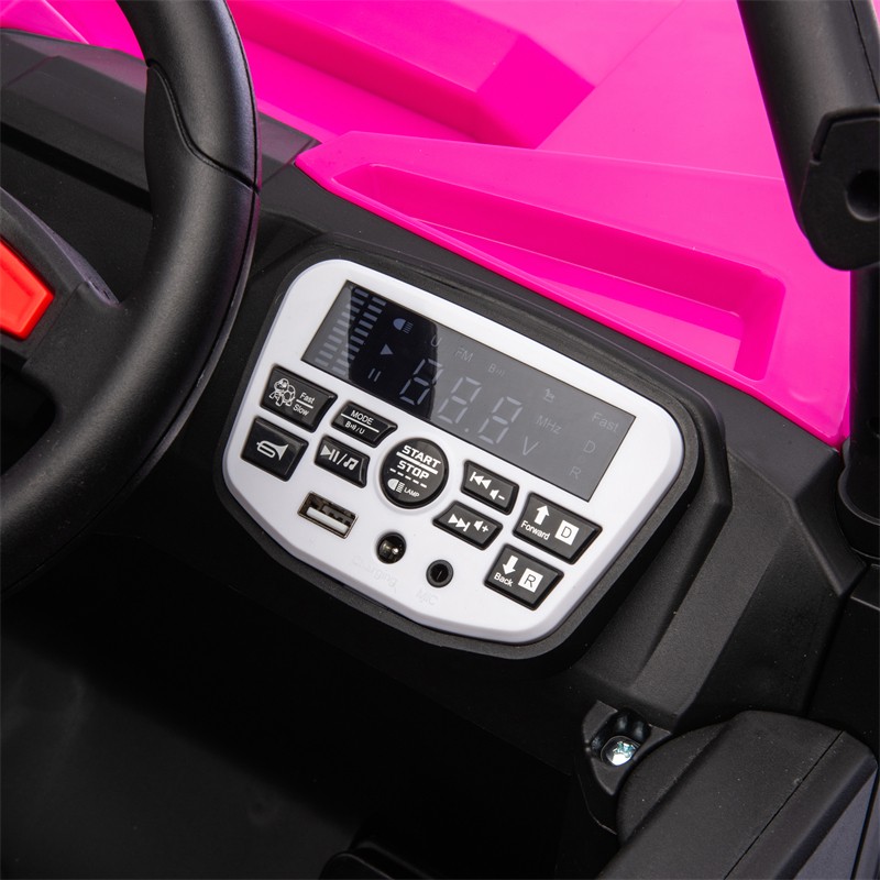 Kids Electric UTV 12/24V Car Ride on Toy Truck Off-road UTV with Remote Control