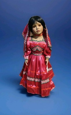 DANEA Dan & EA Collection  ️ DOLL Ethnic Mexican Spanish GABRIELA Porcelain 16''