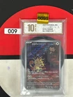 Grade10Pokemon card sv10 109/098 Team Rocket’s Meowth AR Scarlet & Violet Glory