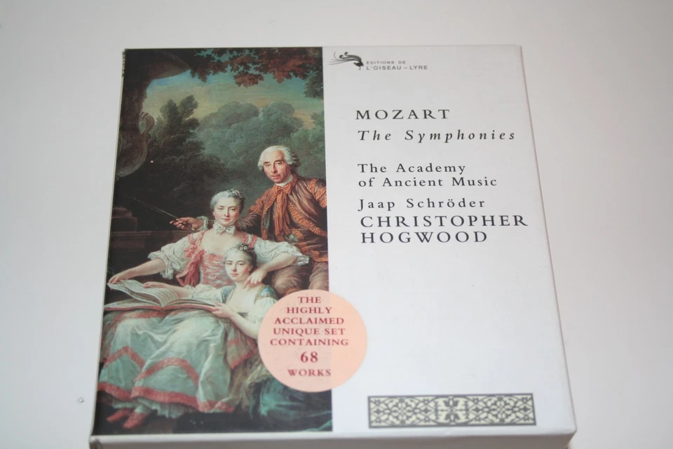 MOZART - The Symphonies - The Academy Of Ancient Music - HOGWOOD - 19CD BOX