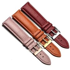 Genuine Leather Watch Band 12mm 14mm 16mm 18mm 20mm 22mm Watch Strap for Man Wom