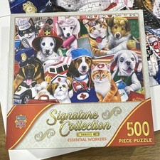 MasterPieces Signature Collection Essential Workers 500 Piece Jigsaw Puzzle