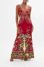 CAMILLA Snow White Disney Just One Bite Halterneck Jumpsuit With Tie RRP $799