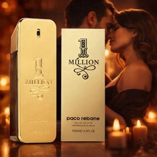 1 Million by Paco Rabanne EDT Men 100ml 3.4oz Woody Spicy Long Lasting Fragrance