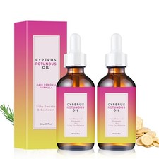 2PCS Cyperus Rotundus Oil, Natural Cyperus Rotundus Oil For Hair Remova Ideal...