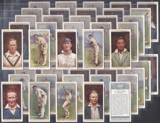 WILLS-FULL SET- CRICKETERS 1928 (1ST SERIES 50 CARDS) EXCELLENT