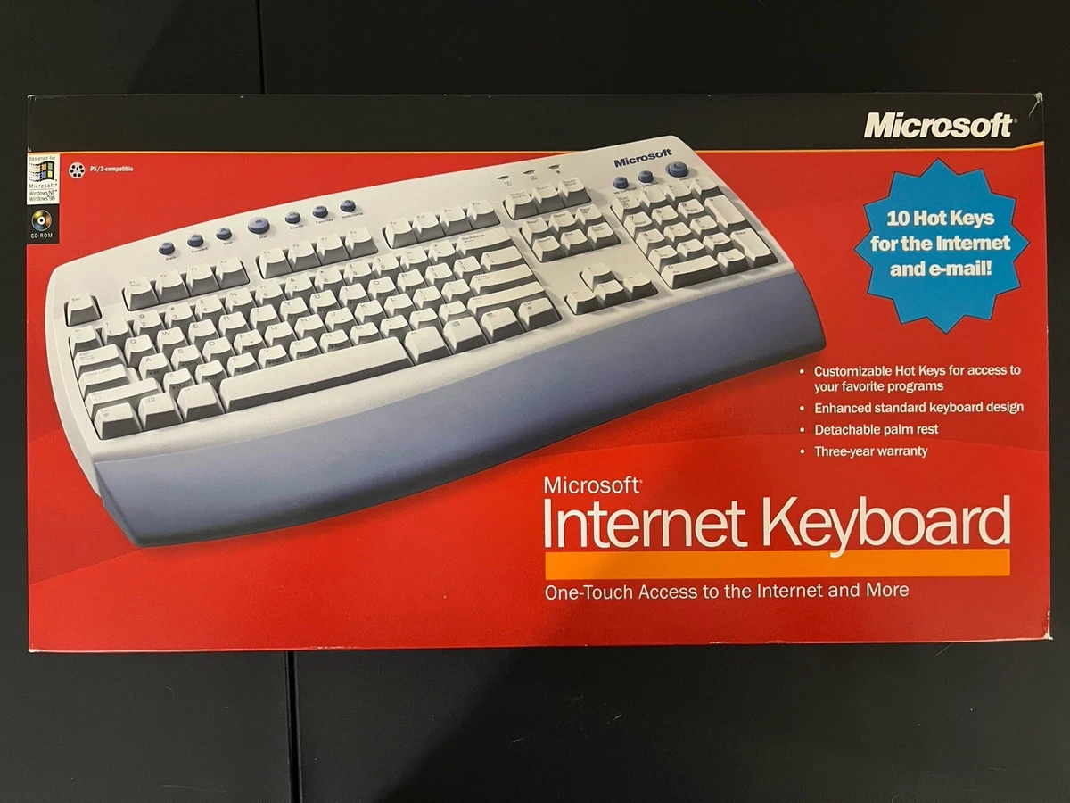 Microsoft Internet Keyboard for sale - eBay
