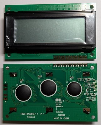 2 X Tianma Microelectronics LCD Display - 4 x 20 - 4 Lines x 20 Characters