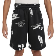 Nike Sportswear Club Black Fleece French Terry Shorts Boys Size Medium NWT FLAW
