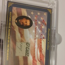 2025 Grover Cleveland 22nd And 24th President  White House Relic