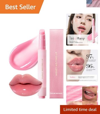 Nature Republic Honey Melting Lip Plumping Tint 11 Pink Gloss Hydrating Korean