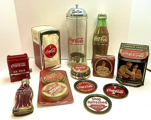 Coca-Cola Vintage Collectible 12 Pieces
