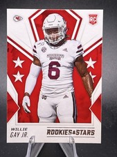 2020 Rookies and Stars #199 Willie Gay Jr. Rookie Card Kansas City Chiefs RC. rookie card picture
