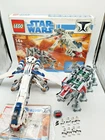 LEGO 10195 Republic Dropship with AT-OT ORIGINAL BOX GOOD Star Wars Figures 7676 7675