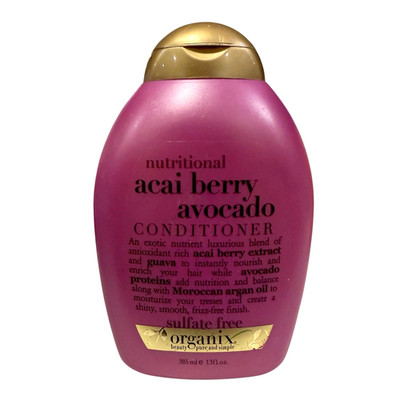 Organix OGX Nutrional Acai Berry Avocado Conditioner 13 fl oz Beauty Pure Simple