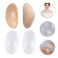 2 Pairs Shoulder Pads for Women Self Adhesive Transparent and Woman