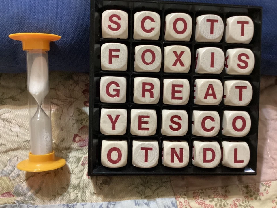 BIG BOGGLE VINTAGE 1980’s PARKER BROTHERS COMPLETE GAME,26 CUBES/ FREE POSTAGE!! - Image 2 of 4