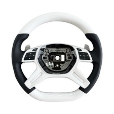 OEM MERCEDES W463 G550 G63 GL63 G65 ML63 GL550 AMG Lenkrad PIANO WHITE