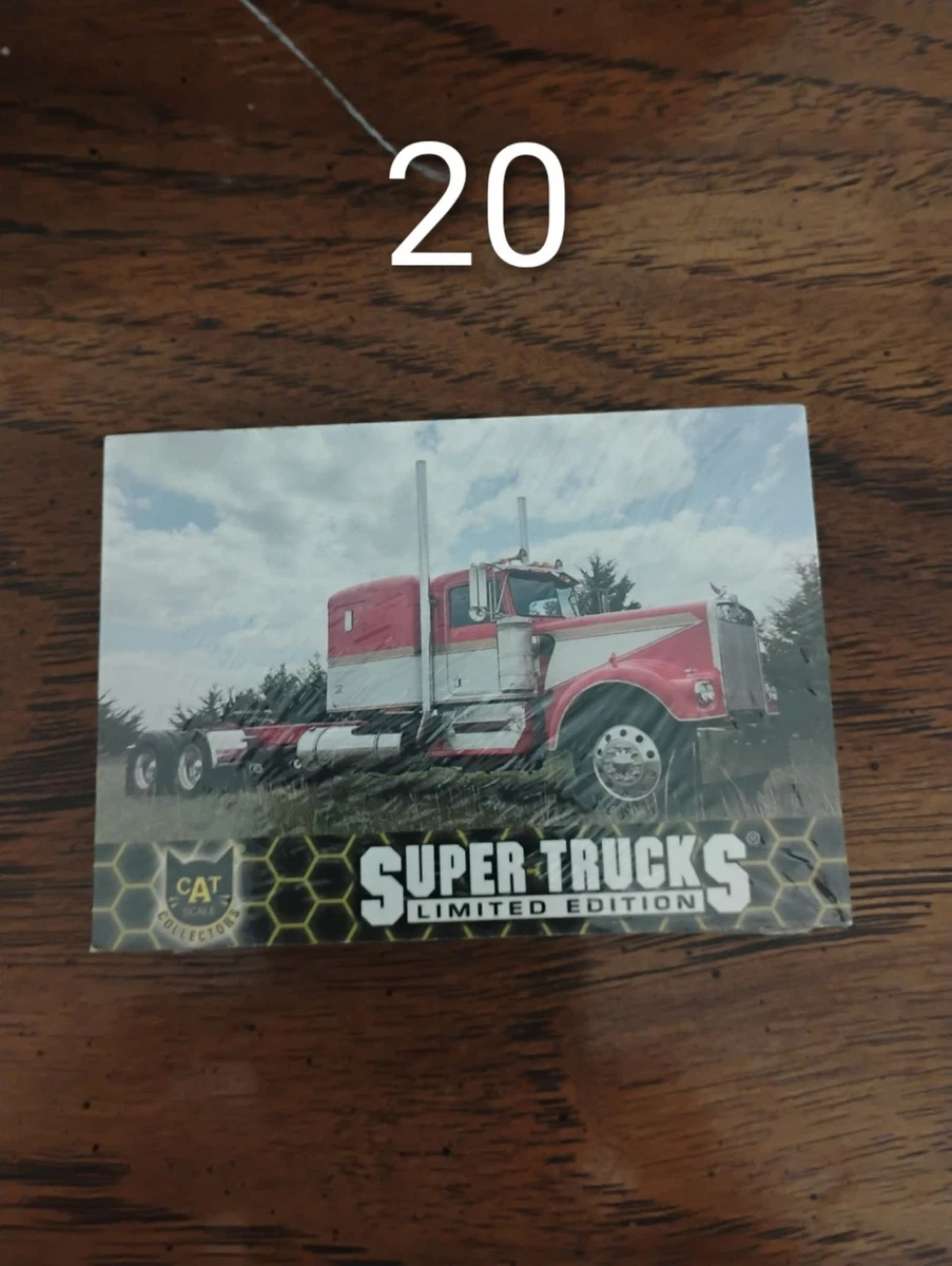 super trucks limited edition cards value cat scale super trucks products for sale