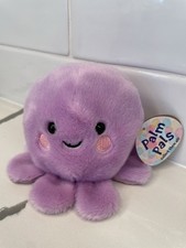 Aurora World Plush Palm Pals Oliver the Octopus Stuffed Toy 5 Inch- NWT