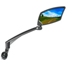 Bike Mirror for Handlebar Bikes Bicycle Mirror for Scooter E-bike, Scratch Re...
