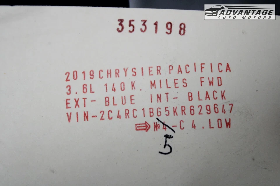 CHRYSLER PACIFICA 2017-2025 NÚCLEO RADIADOR SOPORTE PANEL MARCO PORTADOR OEM Foto 4 de 4