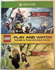 Image of The LEGO Ninjago Movie: The Videogame & Movie (Blu-Ray)  (Xbox One) NEW SEALED