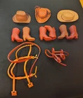 Vintage Mattel Western Barbie Horse ACCESSORIES 1990's Lot