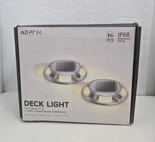 AGPTEK Solar Driveway Lights Outdoor 16-Pk