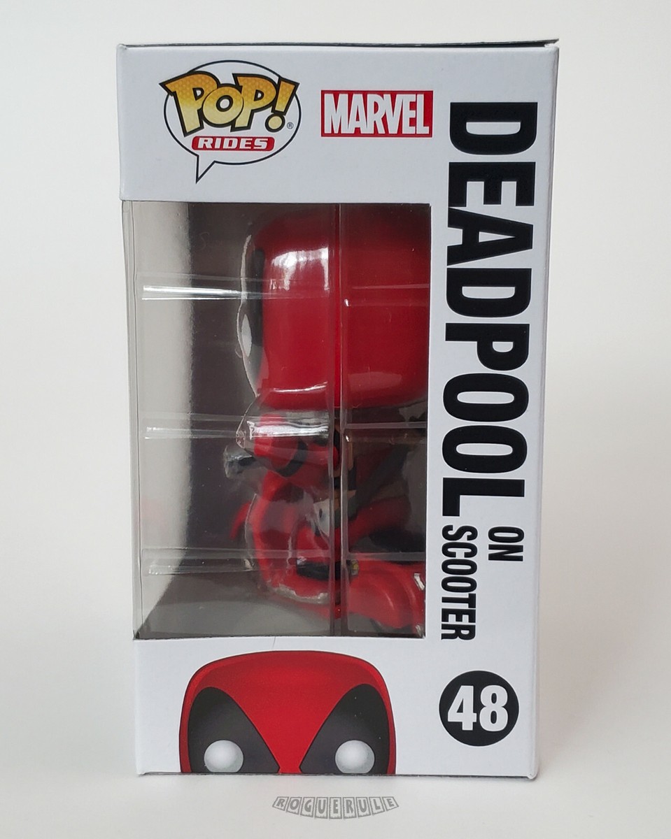 FunkoPop！48 DEAD POOL on scooter Buy Funko Pop! Rides: Marvel - Deadpool on Scooter #48
