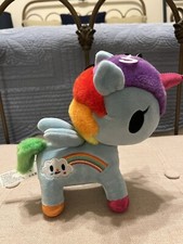 Aurora Tokidoki Pixie Unicorn 8" Plush Rainbow Unicorno Pony Stuffed Toy NWT
