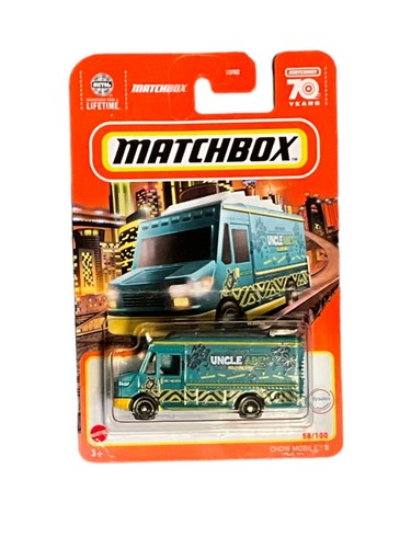 Matchbox - Chow Mobile II - Uncle Abe's Island BBQ - Matchbox 70 Years - 2023 - 第 1/1 張圖片