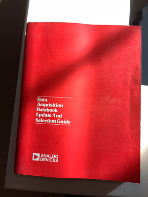 ANALOG DEVICES  Data Acquisition Databook Update and Selection Guide  1986