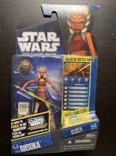 2010 STAR WARS CLONE WARS AHSOKA TANO WITH ROTTA THE HUTTLET CW17 NEW