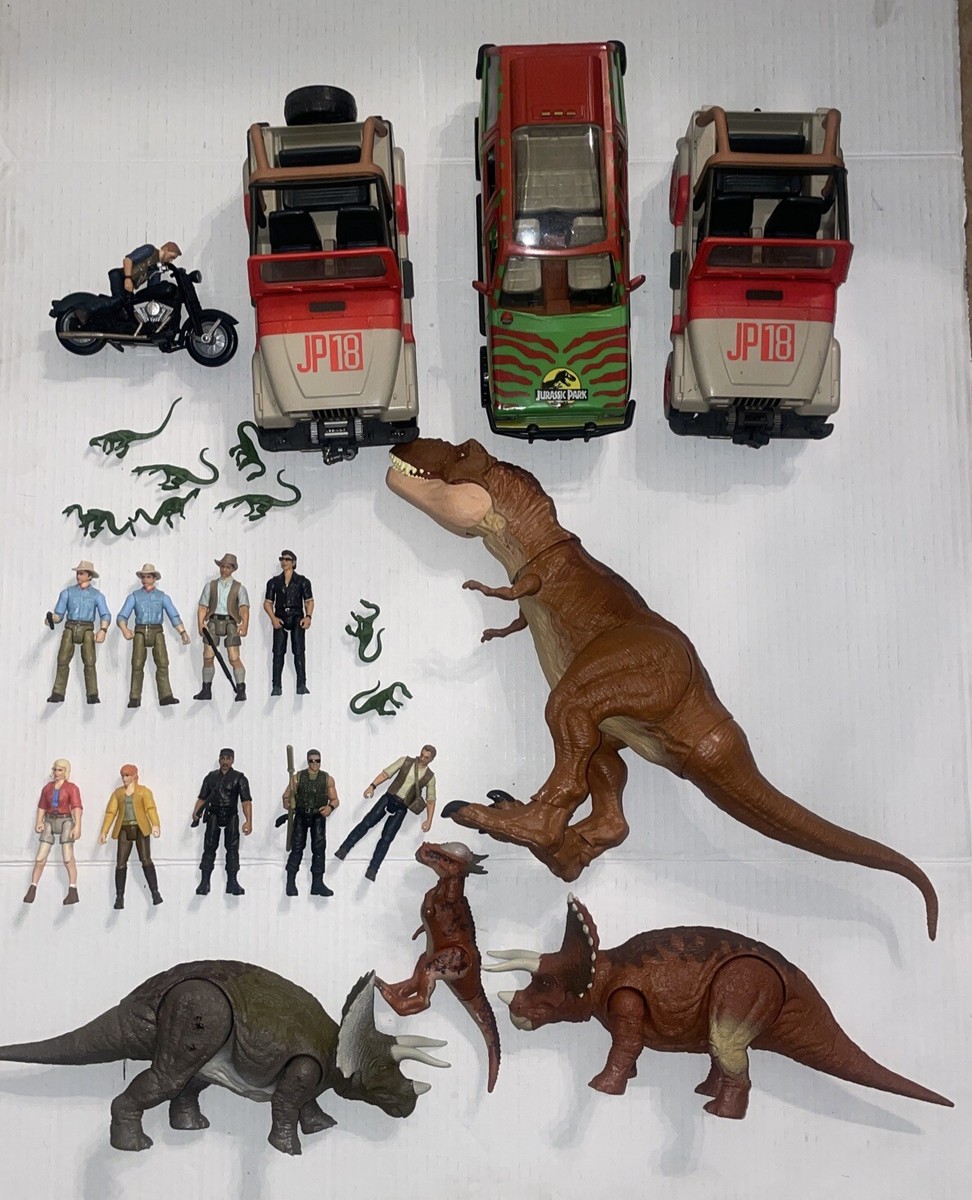 JURASSIC PARK JP LEGACY WORLD 3.75” MATTEL DINOSAUR T REX
