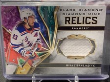 2020 Mika Zibanejad Black Diamond  Mine Relic Mint  Rare 🔥🔥🔥
