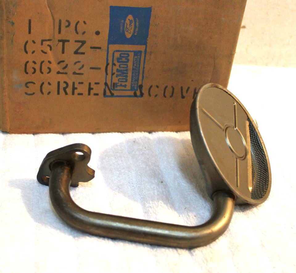 Camión Ford F100 F250 F350 1965 1966 4x4 NOS 352 bomba de aceite pantalla tubo y cubierta Foto 3 de 4