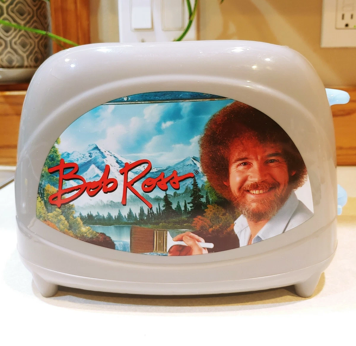 Bob Ross Toaster Toasts Bob s Iconic Face onto Your Toast Fun Kitchen Appliances