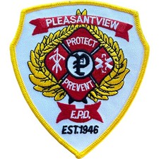 Pleasantview Illinois Fire Department Official Patch Fire Rescue