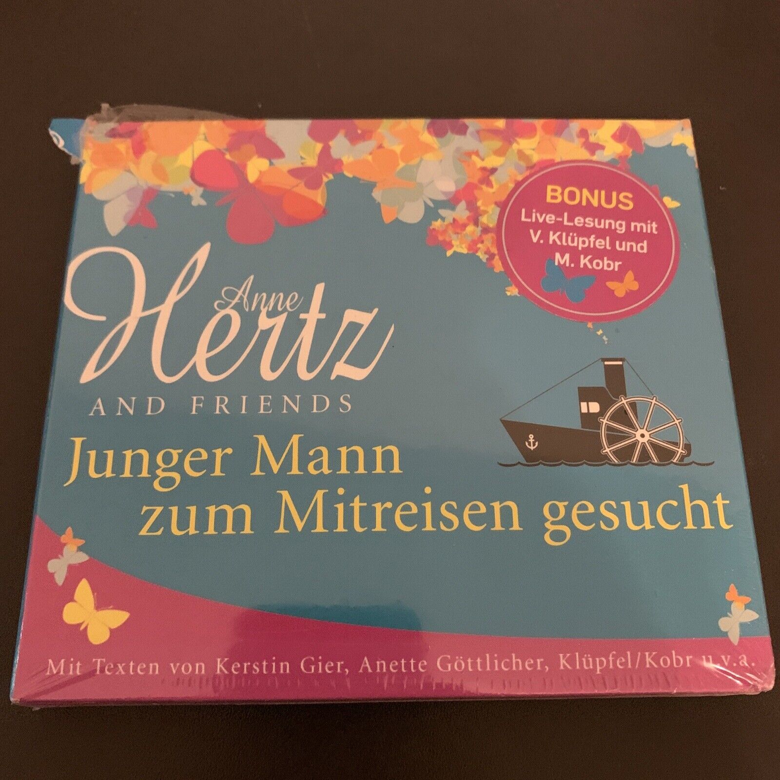 Junger Mann zum Mitreisen gesucht Anne Hertz & Friends Hörbuch 5 CDs Neu B-Ware - Anne Hertz & Friends