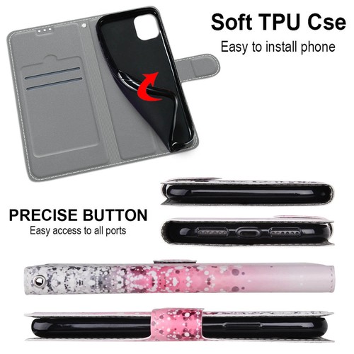 For Various Phone Magnetic Leather Flip Wallet Card Stand Case Cover Hot Girls - Picture 10 of 12