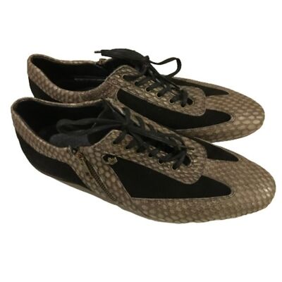 NWOT Mens Size 11 Konig Geneve Green Black Mixed Media  display picture 2