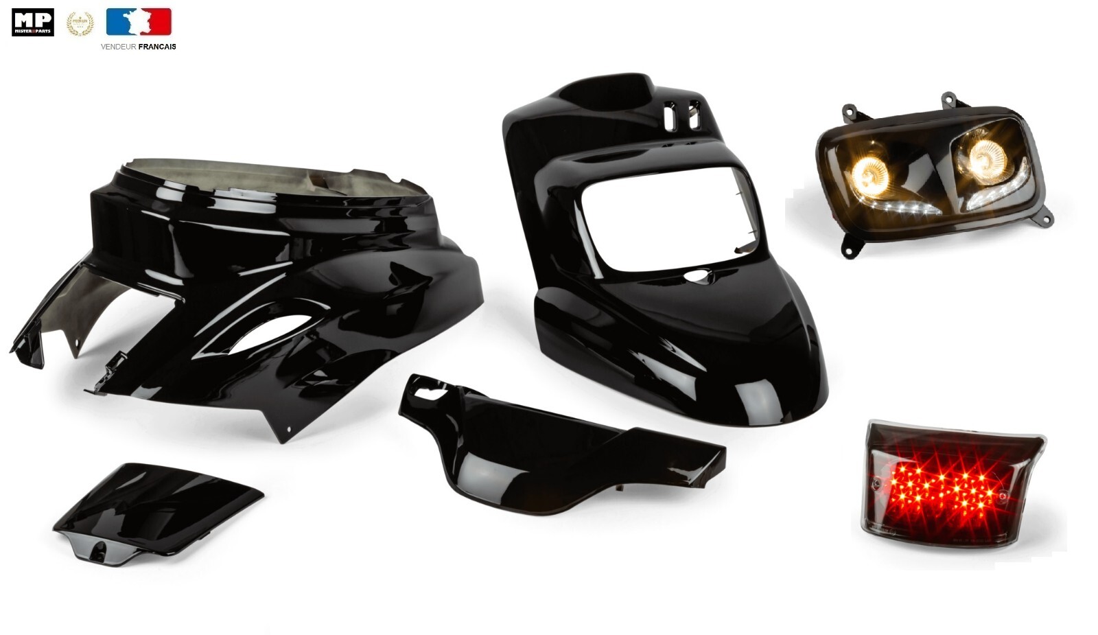 Kit carrosserie Booster Spirit BWs 2004-2016 pour personnaliser votre scooter en ville